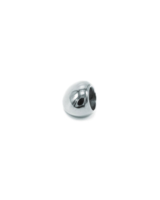 Elorae Jewelry and Accessories silver Halo ring on a white background.